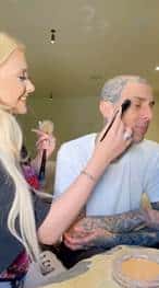 ICYMI: Travis Barker and Daughter Alabama Test KVD Foundation