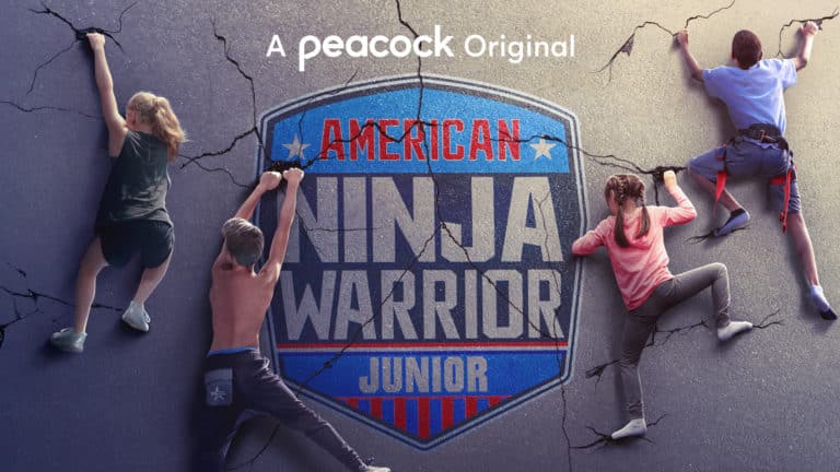 AMERICAN NINJA WARRIOR JUNIOR -- Pictured_ _American Ninja Warrior Junior_ Key Art -- (Photo by_ Peacock)