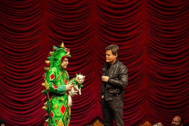 Mr. Piffles Gets A Birthday Surprise from Donny Osmond